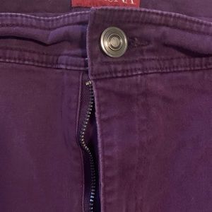 Jean in the color purple size 18